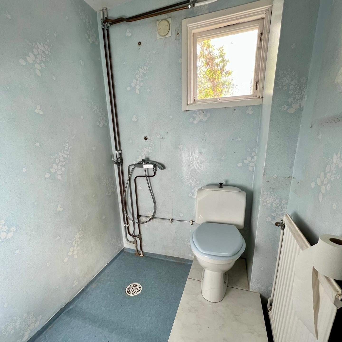 Toalet utan renovering